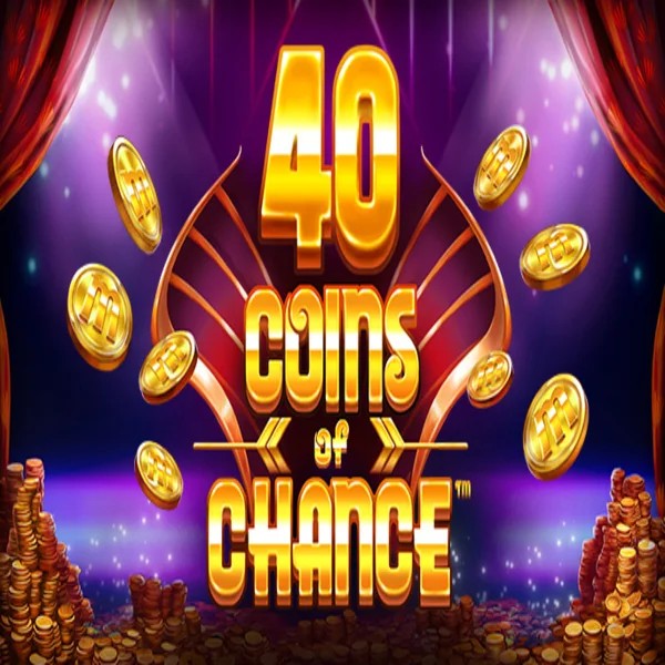 40 Coins of Chance online game logo by SYNOT Games on marmita-sports.gr