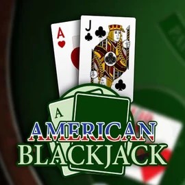 American Blackjack logo – Table Games by Habanero at Mostbet Casino