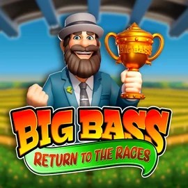 Big Bass Return to the Races game by Pragmatic Play – logo hosted on Mostbet Casino